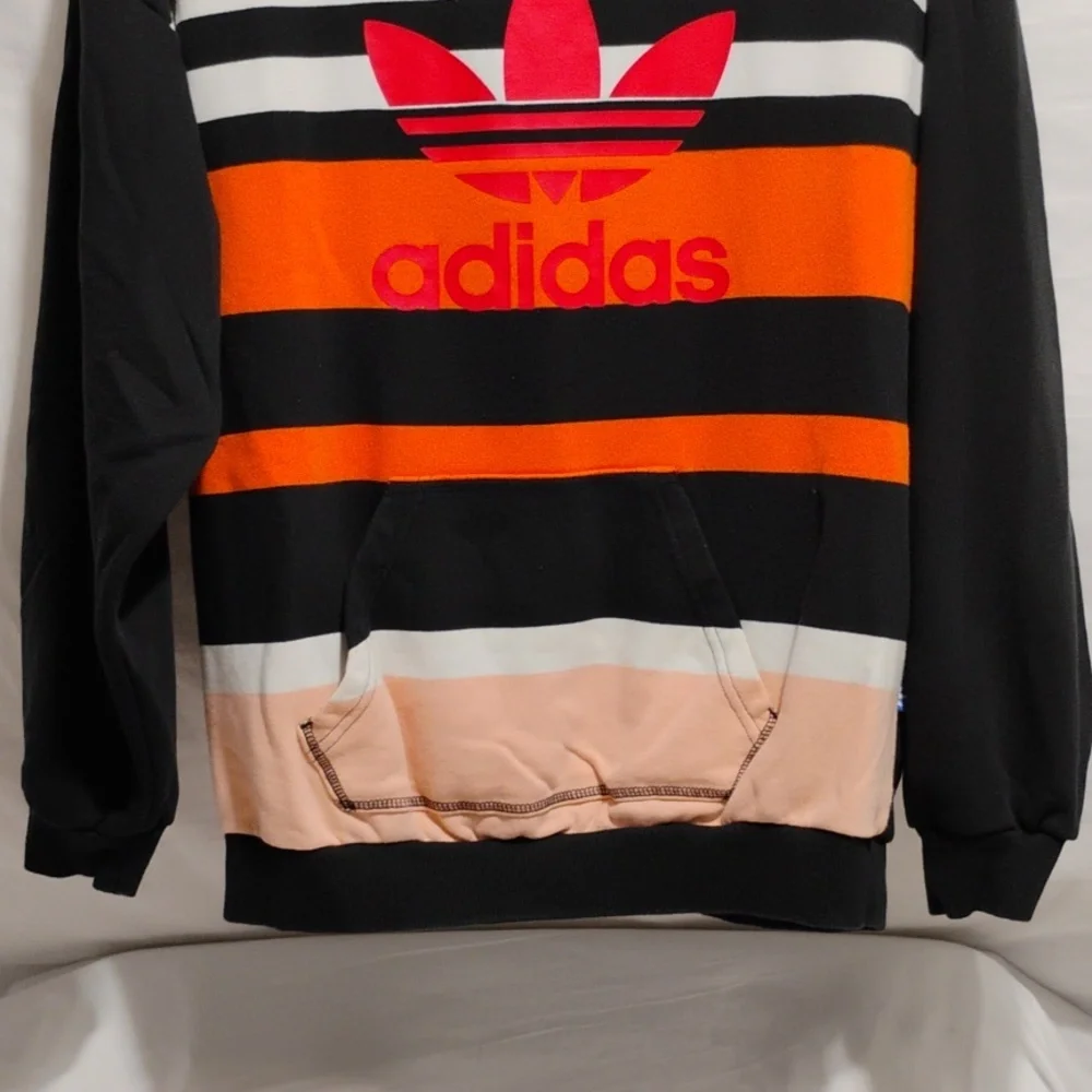 Adidas Trefoil Hoodie Sz.S Missing Hoodie String Otherwise Good Unisex - Picture 3 of 12